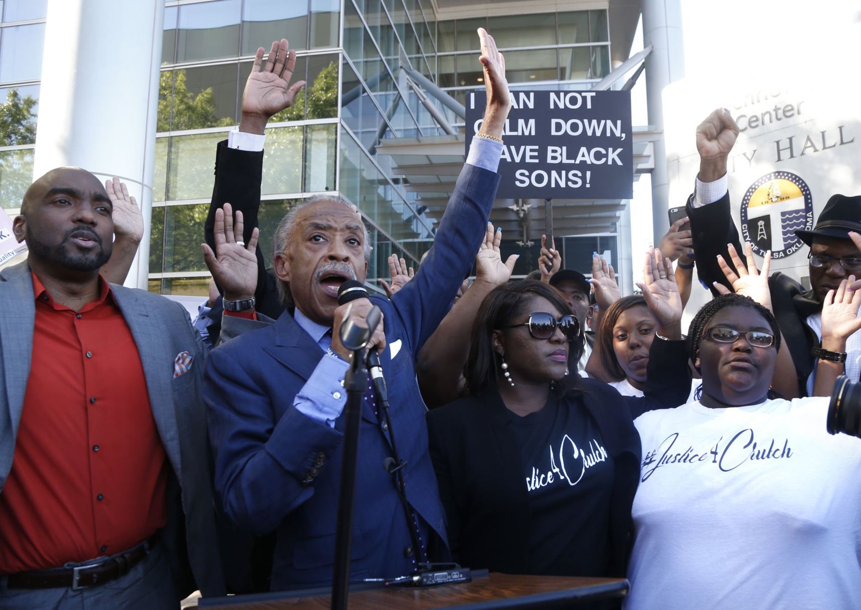 Sept. 27, 2016: Rev. Al Sharpton, other civic leaders lead justice march